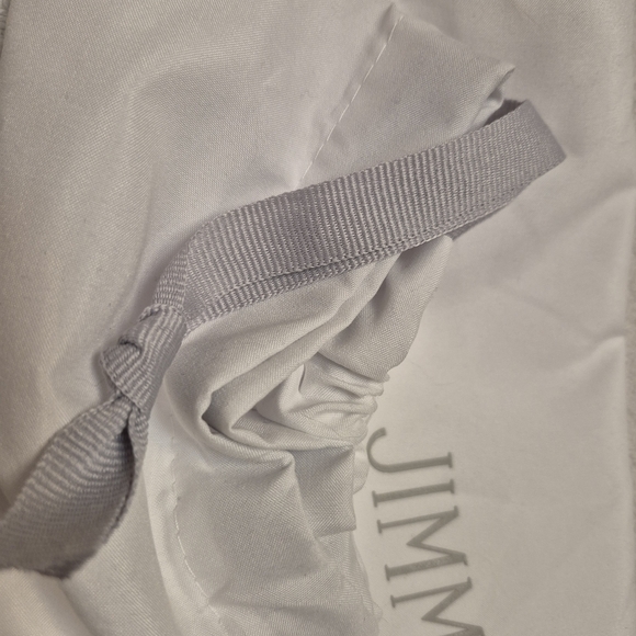 Jimmy Choo White Drawstring Dust Bag 12x13.5 - Picture 4 of 5